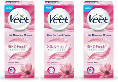 

Veet NORMAL SKIN 50GRAM x 3 Cream(150 g, Set of 3)