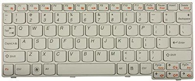 SellZone ini S10 3 S10 3S S100 S110 Internal Laptop-size Laptop Keyboard Compatible with Desktop, Laptop, Mac(White)