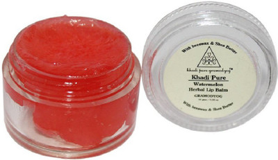 

Khadi Pure Herbal Watermelon Lip Balm - 10g(Pack of: 1, 10 g)