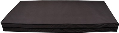 Glassiano Elastic Strap Single Size Breathable, Waterproof Mattress Cover(Brown)