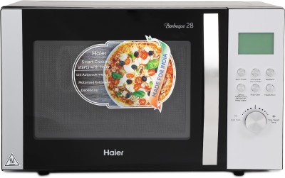 Haier 28 L Convection Microwave Oven(HIL2801RBSJ, Silver)