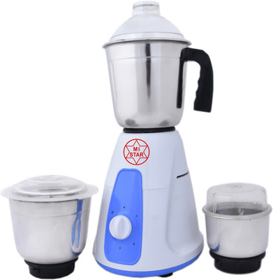 

mi star MG18H172 450 Mixer Grinder(Multicolor, 3 Jars)