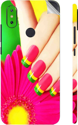 Snooky Mi A2 Mobile Skin(Pink)