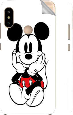 Snooky Mi Redmi 6 pro Mobile Skin(White)