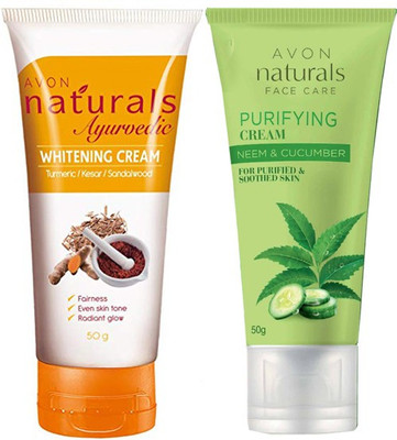 

Avon Naturals Cream Combo - Ayurvedic & Neem (set of 2)(100 g)