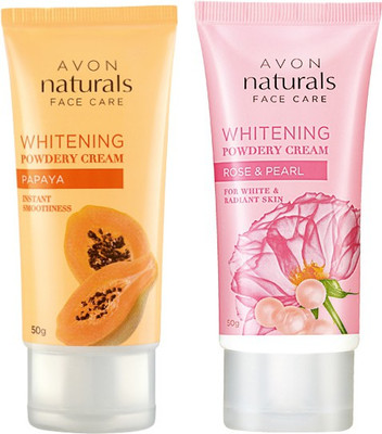 

Avon Naturals Cream Combo - Papaya & Rose (set of 2)(100 g)
