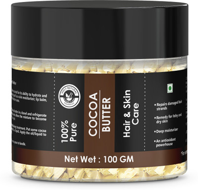 

Holy Natural 100% Pure Cocoa Butter (Food Grade) for Skin & Face - 100 GM(100 g)