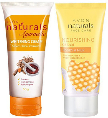 

Avon Naturals Cream Combo - Ayurvedic & Honey - Milk (set of 2)(100 g)