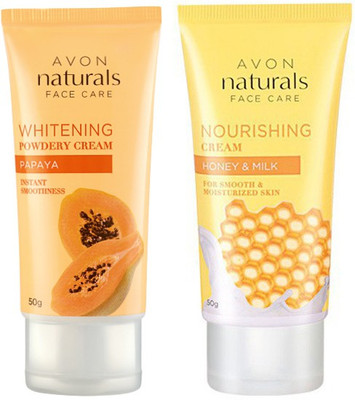 

Avon Naturals Cream Combo - Papaya & Honey - Milk (set of 2)(100 g)