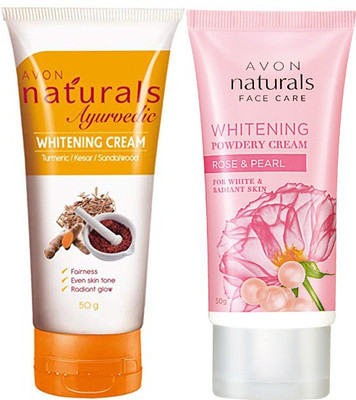 

Avon Naturals Cream Combo - Ayurvedic & Rose (set of 2)(100 g)