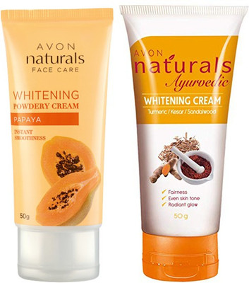 

Avon Naturals Cream Combo - Papaya & Ayurvedic (set of 2)(100 g)