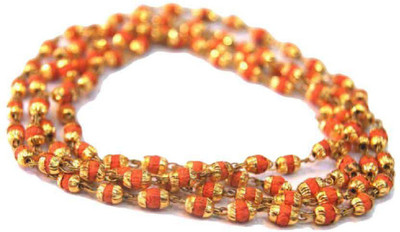 SHIV MART Rudraksh Mala Shiva Unisex Gold-plated Plated Alloy Chain Gold-plated Plated Metal Chain