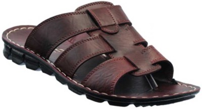 Crysta Fashion Men Brown Sandals