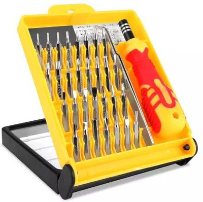 MEGA PROFESSIONAL 32 PCS CHROME FINISHED Ratchet Screwdriver Set(Pack of 1)