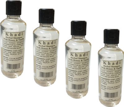 

Khadi Herbal Honey & Vanilla Shampoo,210 ml. each Fulfilled by KARTWIZ(840)