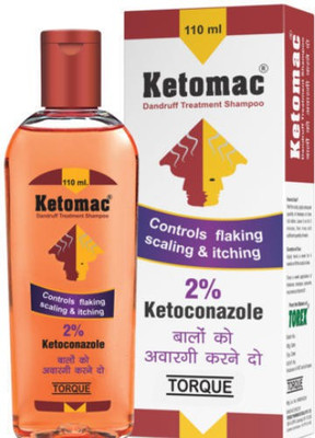 

Ketomac Anti-Dandruff Shampoo 110ml (Pack of 4)(440 ml)