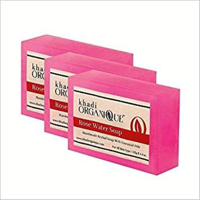 

Khadi Pure Organique Rose Water(375 g, Pack of 3)