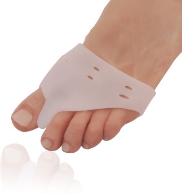 VASHANT Soft Silicon Gel front Half Toe Sleeve Forefoot Pads For Pain Relief Foot Support Foot Support(White)