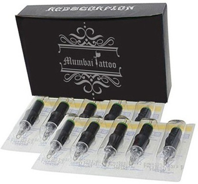 

Mumbai Tattoo RED SCORPION CARTRIDGE 9RM PK OF 10PCS Disposable Stack Liner Tattoo Needles(Pack of 10)