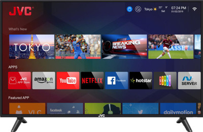 JVC 122cm (49 inch) Full HD LED Smart TV with Quantum Backlit Technology(LT-49N5105C)