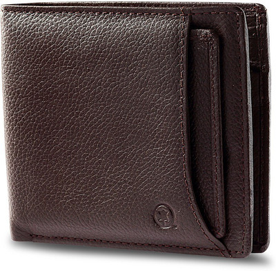 

Hidepark Men Casual Brown Genuine Leather Wallet(6 Card Slots)