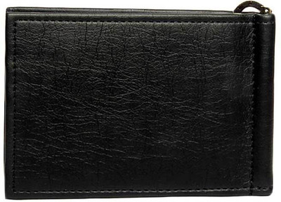 

Good Life Stuff Men Black Artificial Leather Money Clip(6 Card Slots), Black-09