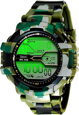 kids choice army style multi color sports watch for kids and boys Digital Watch - For Boys