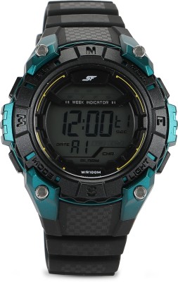 SF NM77054PP01 Sonata Fibre Digital Watch  - For Men