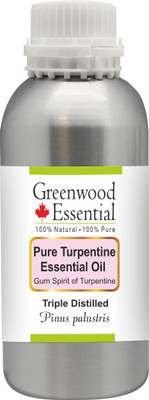 

Greenwood Essential Pure Turpentine Essential Oil (Pinus palustris)100% Natural Therapeutic Grade Steam Distilled(1250 ml)