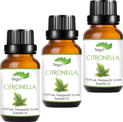 

Tegut 100% Pure Citronella Essential Oil (18 ml) (Pack of 3)(18 ml)