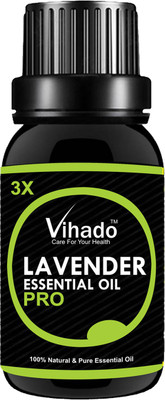 

VIHADO Lavender Pure Essential Oil 3X PRO (10 ML) (Pack of 1)(10 ml)