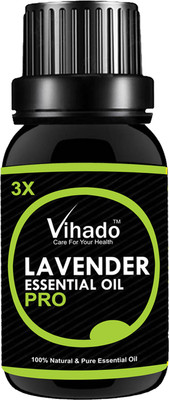 

VIHADO LAVENDER Essential Oil - for Better Sleep, Anti-Acening & Acne 10 ml (Pack of 1)(10 ml)