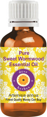 

Deve Herbes Pure Sweet Wormwood Essential Oil (Artemisia annua) 100% Natural Therapeutic Grade Steam Distilled(50 ml)