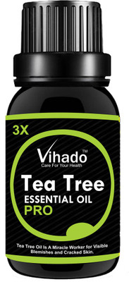 

VIHADO Pure Essential Tea Tree oil 3X PRO - 10 ML (Pack of 1)(10 ml)