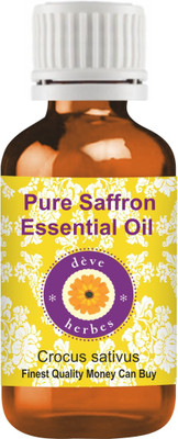 

Deve Herbes Pure Saffron Essential Oil (Crocus sativus) 100% Natural Therapeutic Grade Steam Distilled(50 ml)