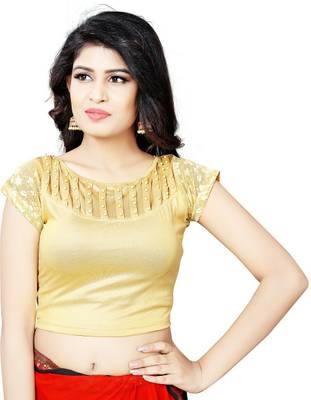 Sanmati Creation Round Neck Women Blouse