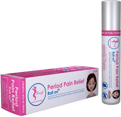 

Sanfe PACK OF 2 PERIOD PAIN RELIEF ROLL ON, ANTI-INFLAMMATORY, LOWER BACK PAIN FOR WOMEN Gel(20 ml)
