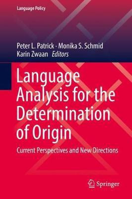 Language Analysis for the Determination of Origin(English, Hardcover, unknown)