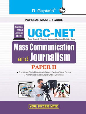 Nta-Ugc-Net  - JRF: Mass Communication and Journalism (Paper II) Exam Guide(English, Paperback, Rph Editorial Board)