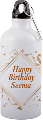 COLOR YARD 600 ml Aluminium Sipper(Pack of 1, White)