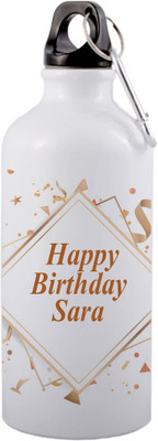 COLOR YARD 600 ml Aluminium Sipper(Pack of 1, White)