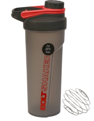 Jaypee Plus Bolt Shaker 700 ml Shaker(Pack of 1, Red, Plastic)