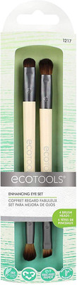 

Eco Tools Eye Enhancing Duo Brush Set, Define, Blend, & Smudge Eyeshadow & Liner (Pack of 2)(Pack of 2)