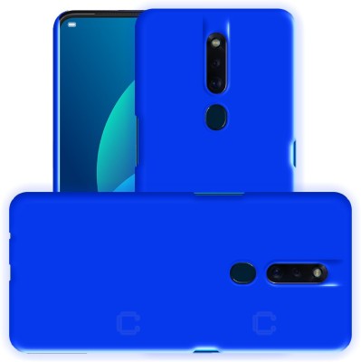 CASE CREATION Back Cover for Oppo F11 Pro 6.5-inch 2019(Blue, Shock Proof, Pack of: 1)