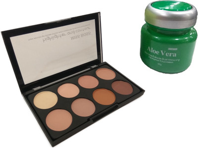 

Miss Boss kb aloevera foundation 50gm and kb concealer kit combo(Set of 2)