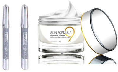 

Skin Formula 9 Brightening Treatment Cream, 50g with parsoni kajal 2 pcs(Set of 3)