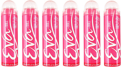 

EVA Doll Deodorant Spray for Women 125ML Each (Pack of 6) Deodorant Spray - For Women(750 ml, Pack of 6)