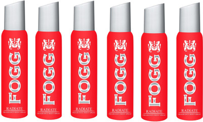 

Fogg Radiate Fragrant Body Spray Spray for Women 120ML Each (Pack of 6) Deodorant Spray - For Women(720 ml, Pack of 6)