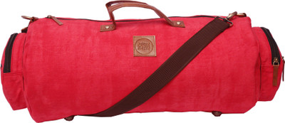 

Jhola Basta anvas Travel Duffel Bag(Red)