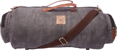

Jhola Basta anvas Travel Duffel Bag(Grey, Brown), Brown;grey